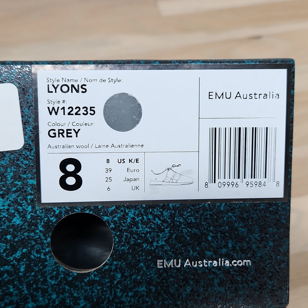 EMU Australia Women's Lyons Wool Sneakers - Picture 7 of 8